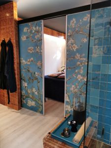 Schuifwand met fotoprint | fotowand | Rijksstudio | Amandelbloesem